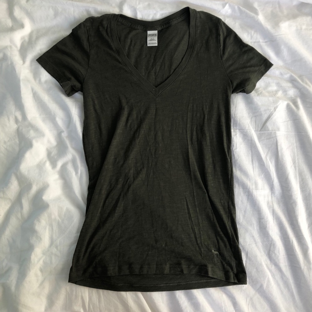 Army Green PINK Tee